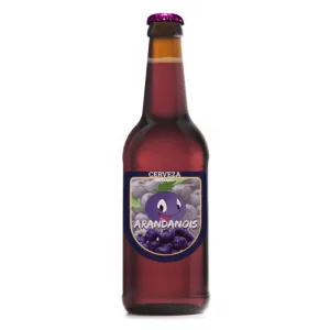 Botella de cerveza BACO Arandanoise